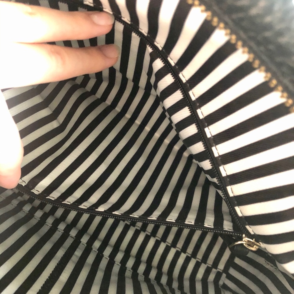 Kate Spade Black Pebbled Leather Tassel Satchel - Picture 7 of 15